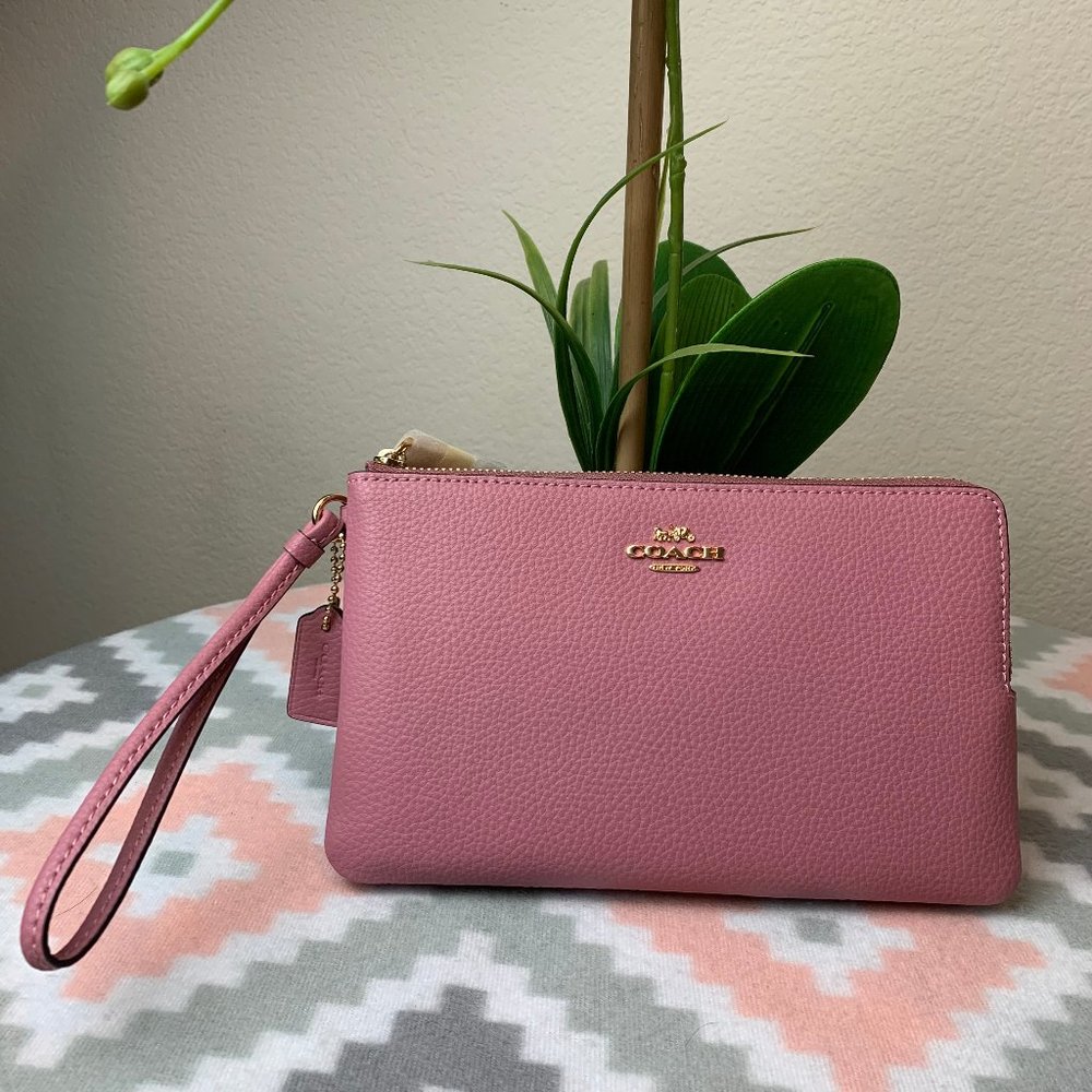 Coach Double Zip Wallet